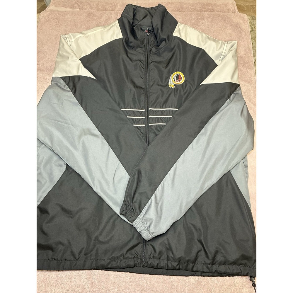 Washington Redskins Windbreaker Reebok NFL Apparel Mens SI  Jacket Extra Large